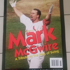 H&S Media - Gold Collectors Series Baseball Magazine - "Mark McGwire - A Tribute